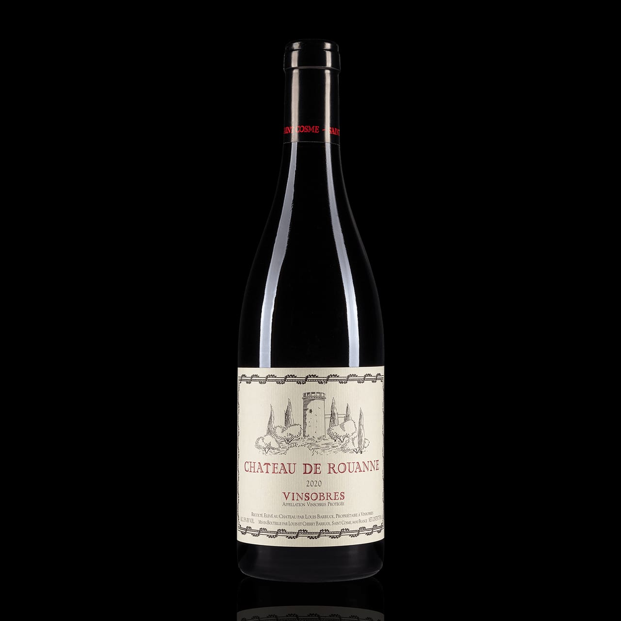 Saint Cosme, Chateau De Rouanne Vinsobres Rouge 2020 price in Mumbai | Talli