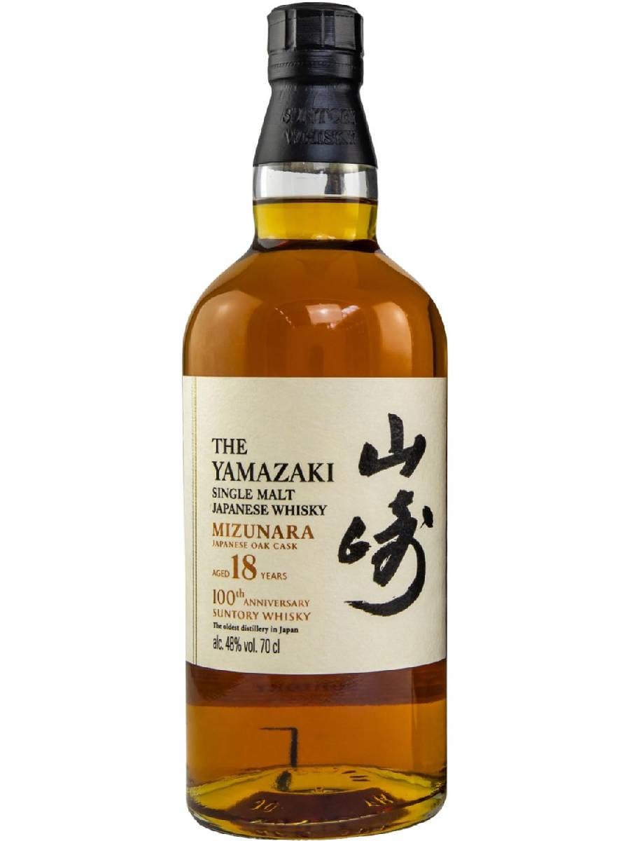 YAMAZAKI SINGLE MALT MIZUNARA AGED 18 YEARS