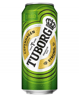 TUBORG STRONG BEER CAN