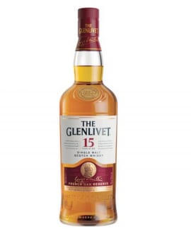 The Glenlivet 15 Years Scotch
