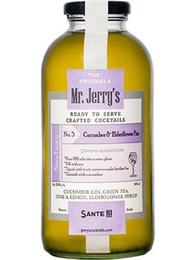 Mr Jerrys Cucumber & Elderflower Fizz